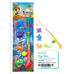 PEGA PEIXE C/VARA (PESCA FELIZ) 613495 SAKES
