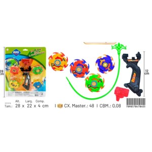 BEYBLADE X 4 (C/ LANCADOR) 478405 ALTIMIX