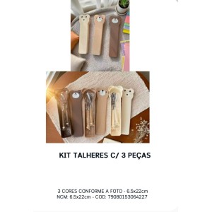 KIT TALHERES C/2 (ESTOJO URSO) / 64227 Y888