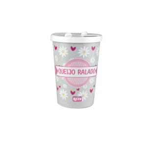 PORTA QUEIJO RALADO (CINZA*ROSE) 518983 AZZU