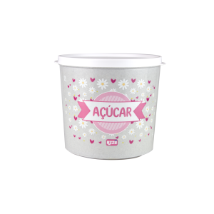 POTE ACUCAR 2LTS (CINZA*BRANCO)  518570 AZZU