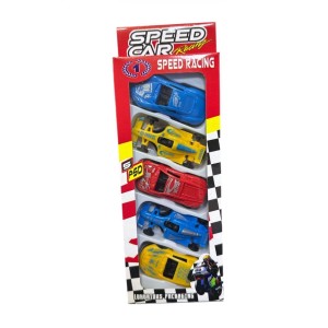 CARRO COLECAO X 5 (SPEED CAR) 704559 SHOCK