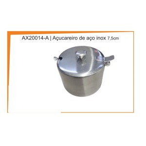 ACUCAREIRO INOX  C/COLHER (7,5CM) / 312347 ALIANCA