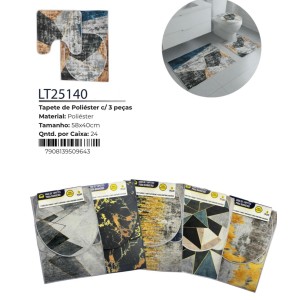 JG  BANHEIRO LUXO (3 PCS) 509643 H-100