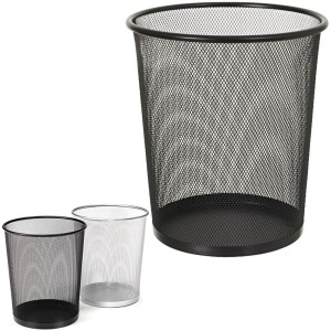 LIXEIRA TELADA METAL (PRETO) 600279 TOP MIX