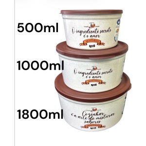 POTE FRASE 1800ML (BEJE*MARROM) 910136 AZZU