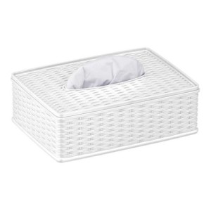 PORTA LENÇO RATTAN (BRANCO) 845951 PANAMBY