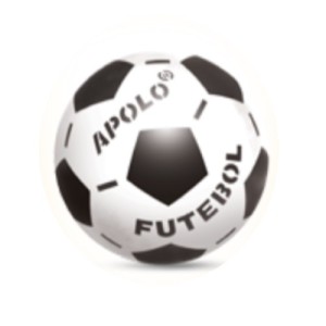 BOLA LEVE AVULSA (BRANCA*PRETA) 300853 APOLO