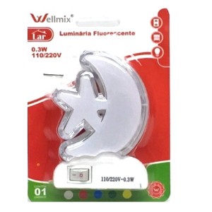 LUMINARIA TOMADA (LUA/ESTRELA) 507878 H-100