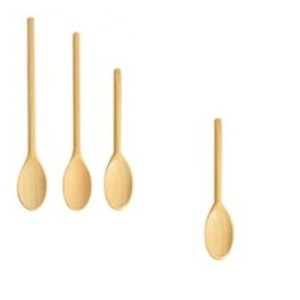 COLHER MADEIRA ( 26CM ) 101440 LAR E CIA