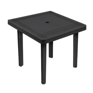 MESA DESMONTADA QUAD.(PRETA) 801324 ARQPLAST