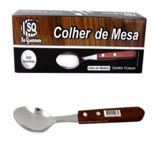TALHER C/1 CB MADEIRA (COLHER MESA) 504634 SQ IMPORT