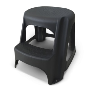 BANQUETA 2 DEGRAU (STEP PRETA) 89062 ARQPLAST