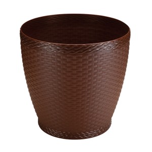 VASO RATTAN MINI MINI (559 COFFE) 705593 INJEPLASTEC