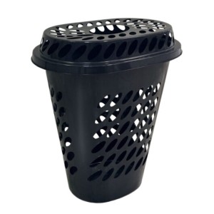 CESTO OVAL C/TAMPA 60LTS**ELEGANCE** 800914 ARQPLAST