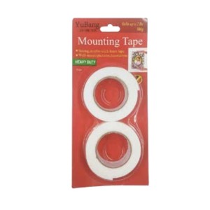 FITA DUPLA FACE **C/2** (BRANCA 1MT CADA) 503344 h100