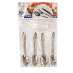 COLHER INOX C/4 (P/CAFE) 432337 H-100