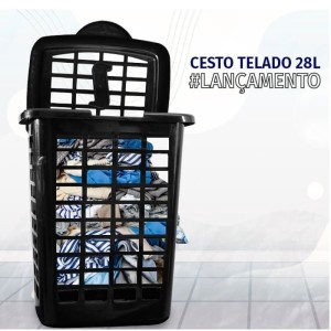 ROUPEIRO RETANGULAR (28LTS) 769176 INPLAST