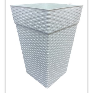 VASO RATTAN 127 (MARMORE QUAD.10LT)701274 PLASNEW