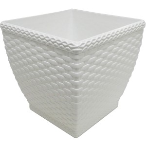 VASO CACHEPO 624 (BRANCO QUAD.M3) 706248 INJEPLASTEC