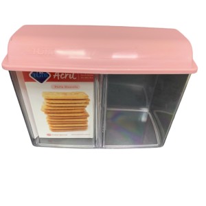 PORTA BISCOITO (ROSE) 422536*897699 PLASTUTTI