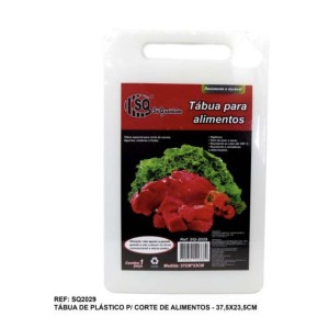 TABUA PLASTICA BRANCA (37X23) 516682 SQ IMPORT
