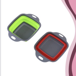 CESTO RETRATIL C/PENEIRA (QUAD.) 141299 TOP UTIL